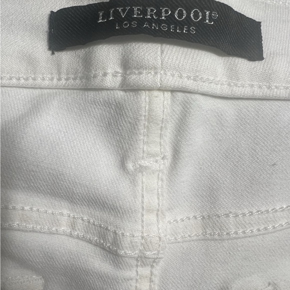 Liverpool Los Angeles, Size 12, White Capris. N28 - Picture 2 of 13